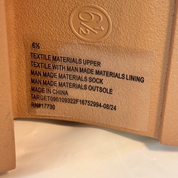 Universal Thread Women’s Memory Foam Tan Kyrie Boots Size 6.5 Faux Suede - Picture 7 of 12